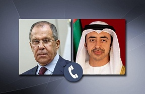 О телефонном разговоре Министра иностранных дел Российской Федерации С.В.Лаврова с Министром иностранных дел Объединенных Арабских Эмиратов А.Бен Заидом Аль Нахайяном