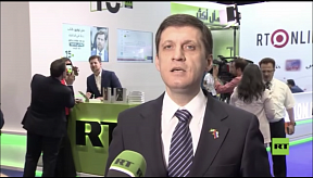 Комментарий Посла России в ОАЭ Т.Ф.Забирова телеканалу «RT» в рамках «Всемирного медиа-конгресса» 